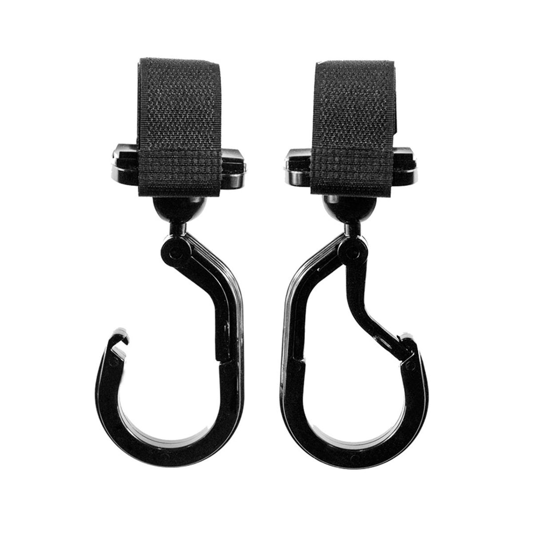 Cambrass Magic Hook Carabiner – Solid Black (13 × 6 × 3 cm)