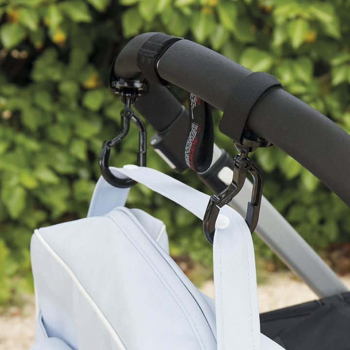 Cambrass Magic Hook Carabiner – Solid Black (13 × 6 × 3 cm)