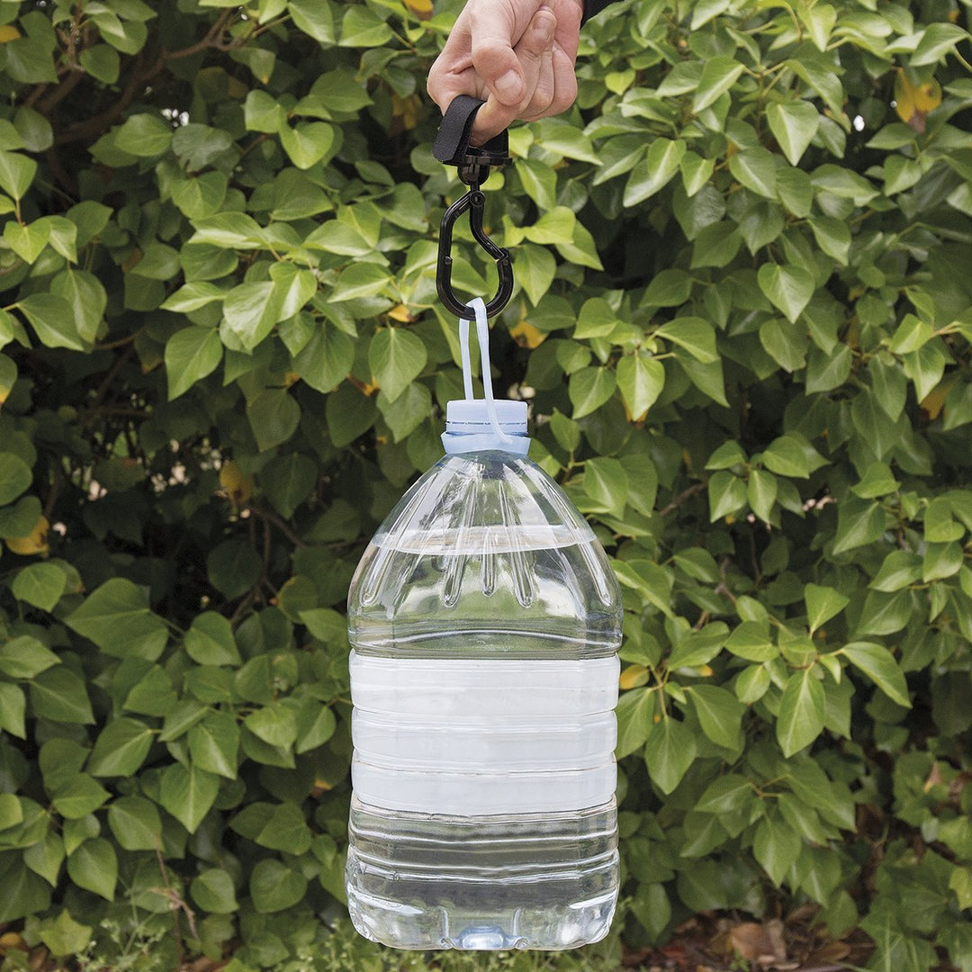 Cambrass Magic Hook Carabiner – Solid Black (13 × 6 × 3 cm)