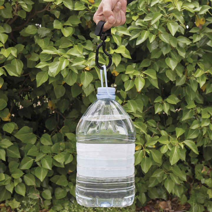 Cambrass Magic Hook Carabiner – Solid Black (13 × 6 × 3 cm)