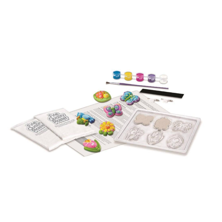 4M Twin Pack Mould & Paint Garden/Glow Shark