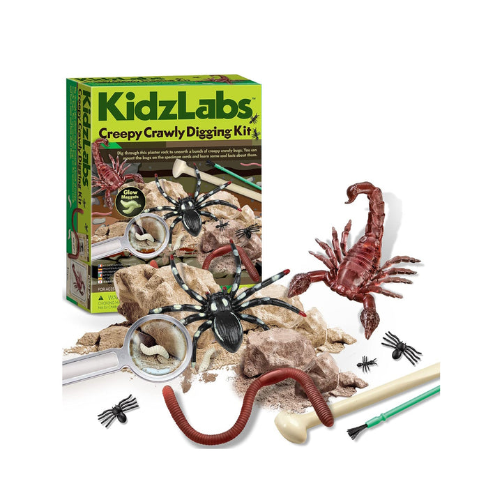 4M Twin Pack Kl Solar System Planetarium/ Creepy Crawly Digging Kit