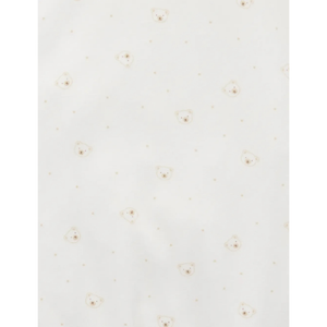 Purebaby Vanilla Bear Sleepsuit Organic