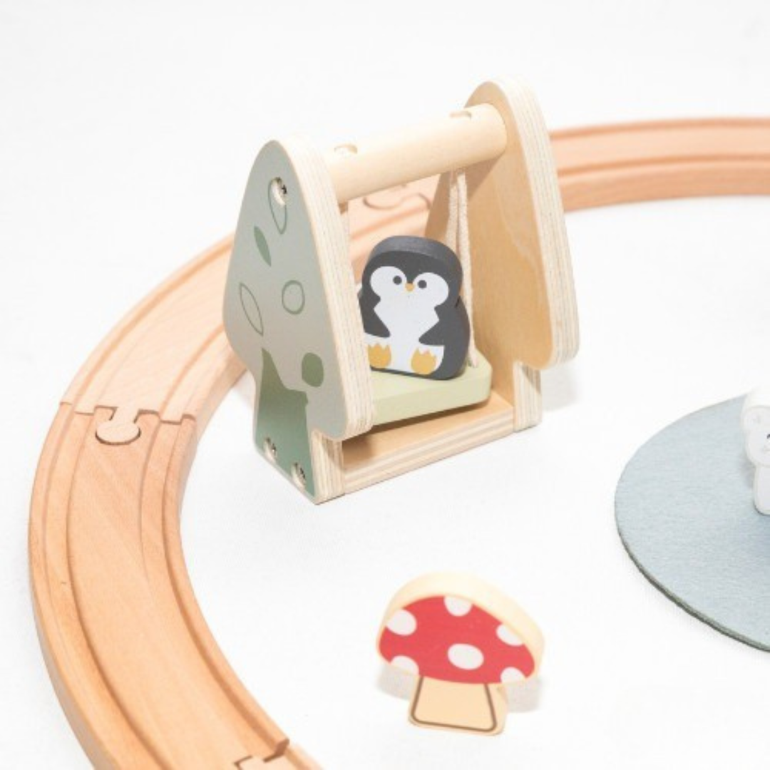 Polarb Fun Park Train Set (62 pcs)
