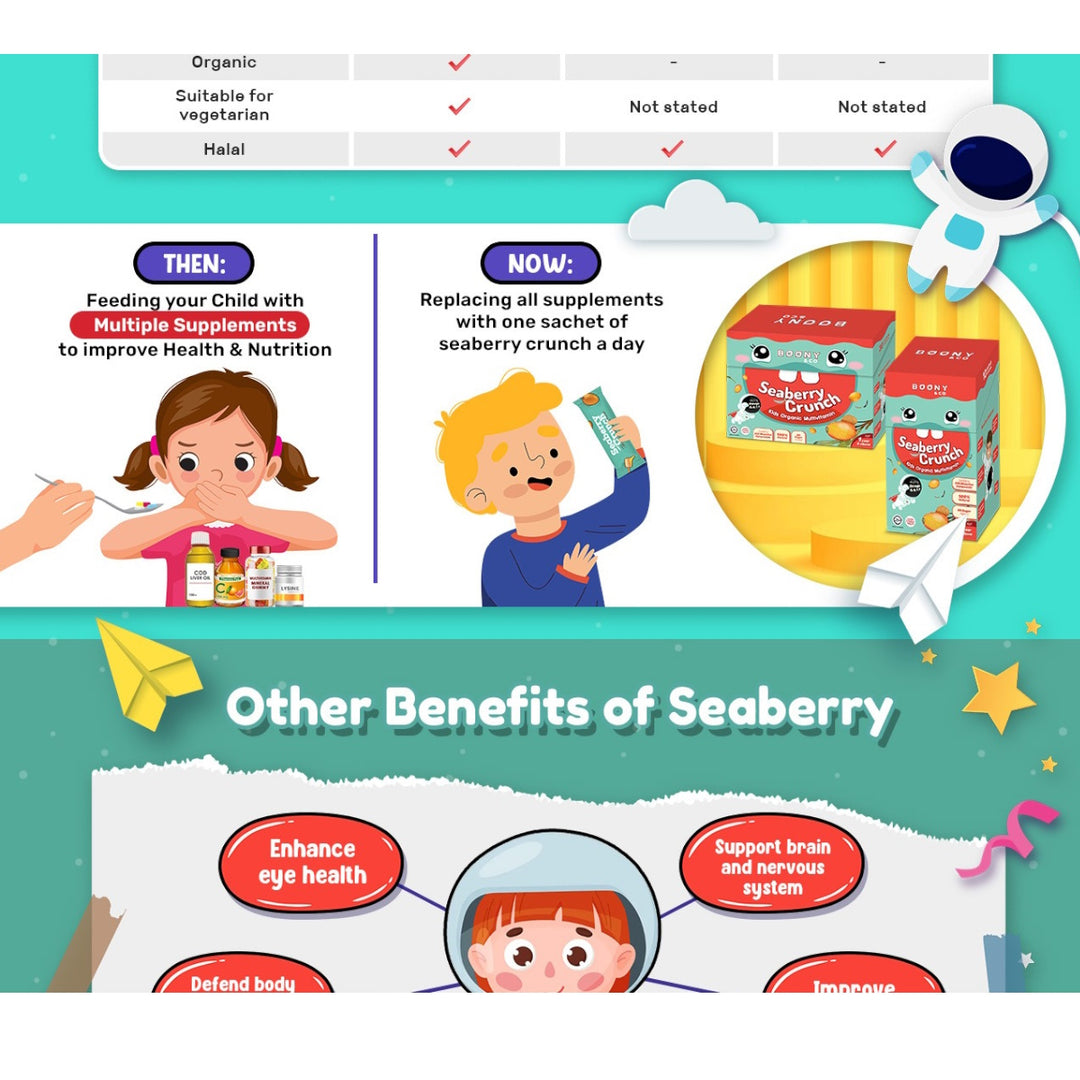 Boony & Co Seaberry Crunch Introductory Pack 10's