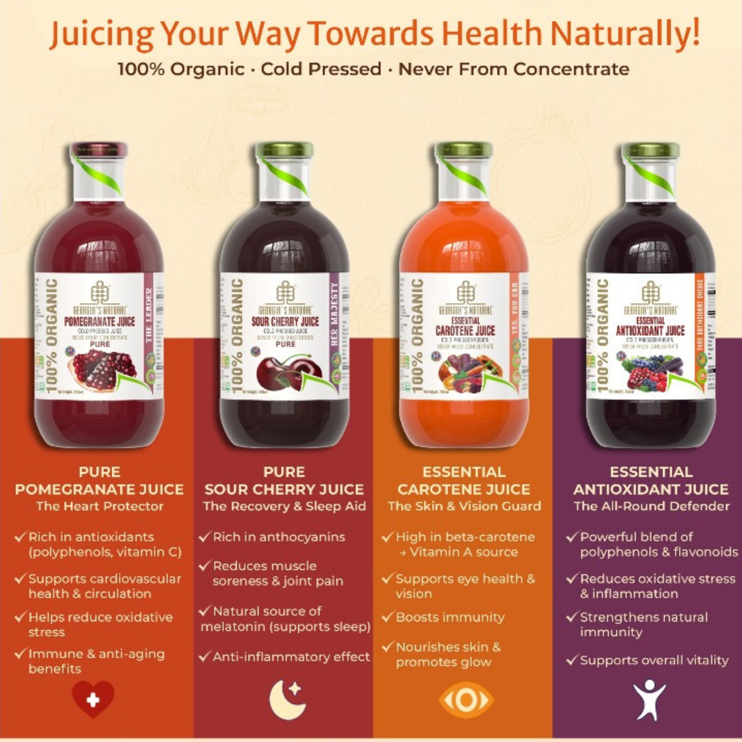 Georgia's Natural Pomegranate Juice (100% Organic)