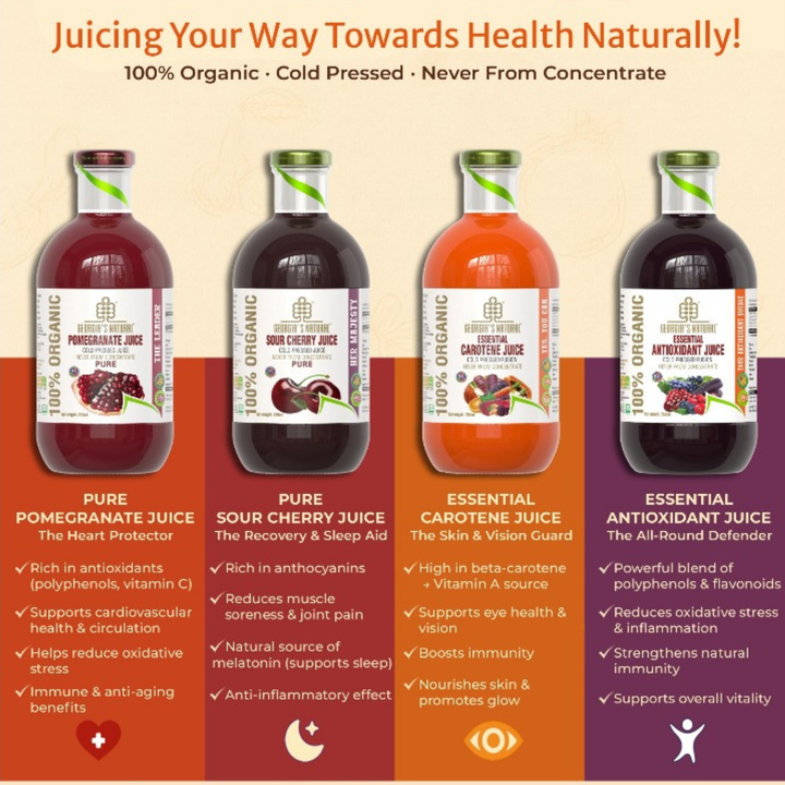 Georgia's Natural Pomegranate Juice (100% Organic)