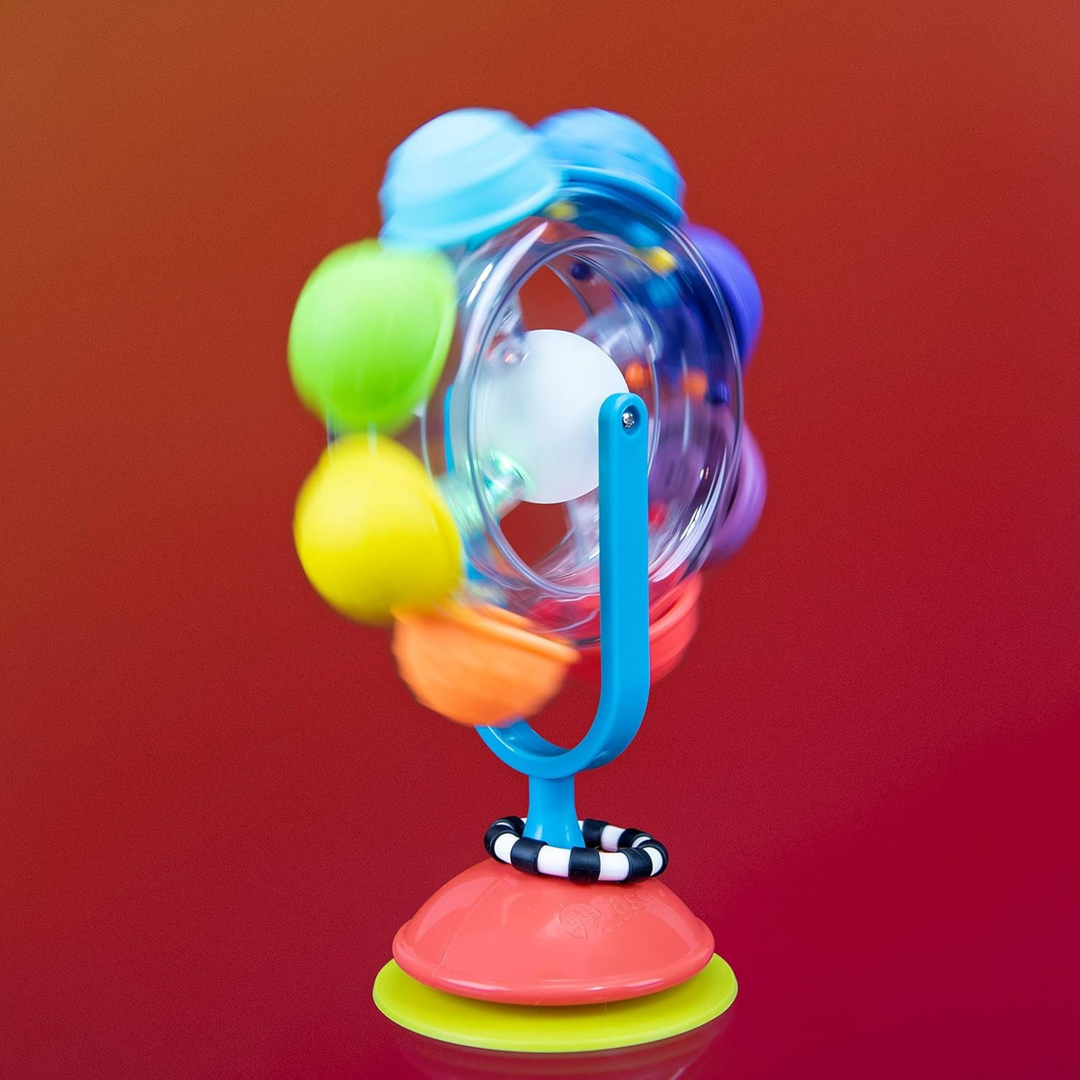 Sassy Light Up Rainbow Reel Tray Toy