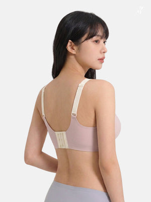 Bmama Ultra Cooling Nursing Bra back view showing the wide supportive band