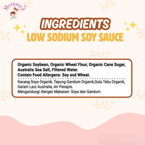 Mommy J Kids Low Sodium Soy Sauce