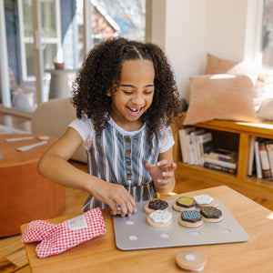 Melissa & Doug Slice & Bake Cookie Set - Wooden Play Food