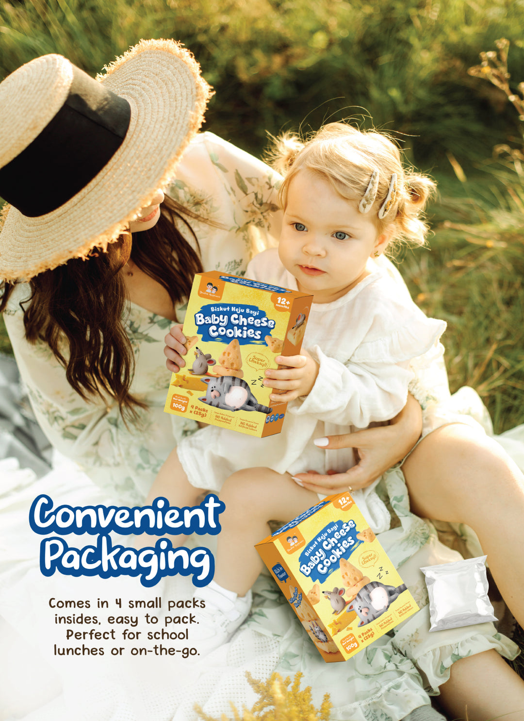 Double Happiness Baby Cheese Cookies 100g