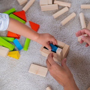 Plan Toys 40 unit Blocks - lifestyle