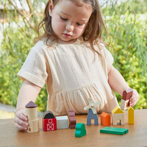 Plan Toys Country Blocks - lifestyle
