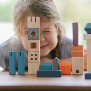 PlanToys Cityscape Blocks - lifestyle