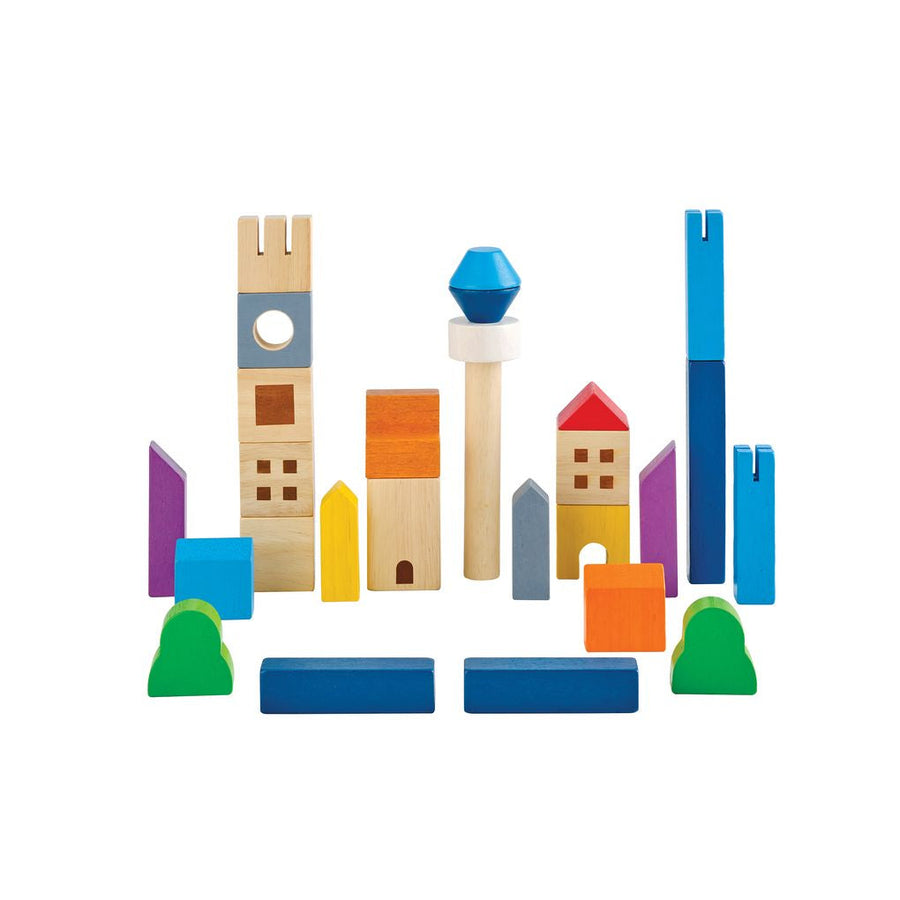 PlanToys Cityscape Blocks full set