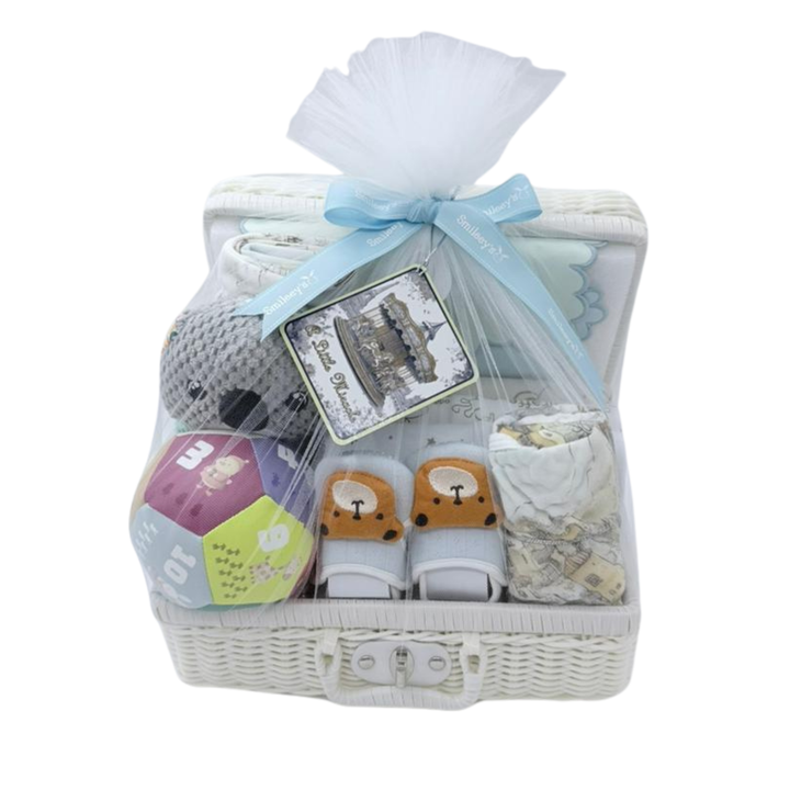 Smileey's Newborn Gift Box - Boy Blue Design