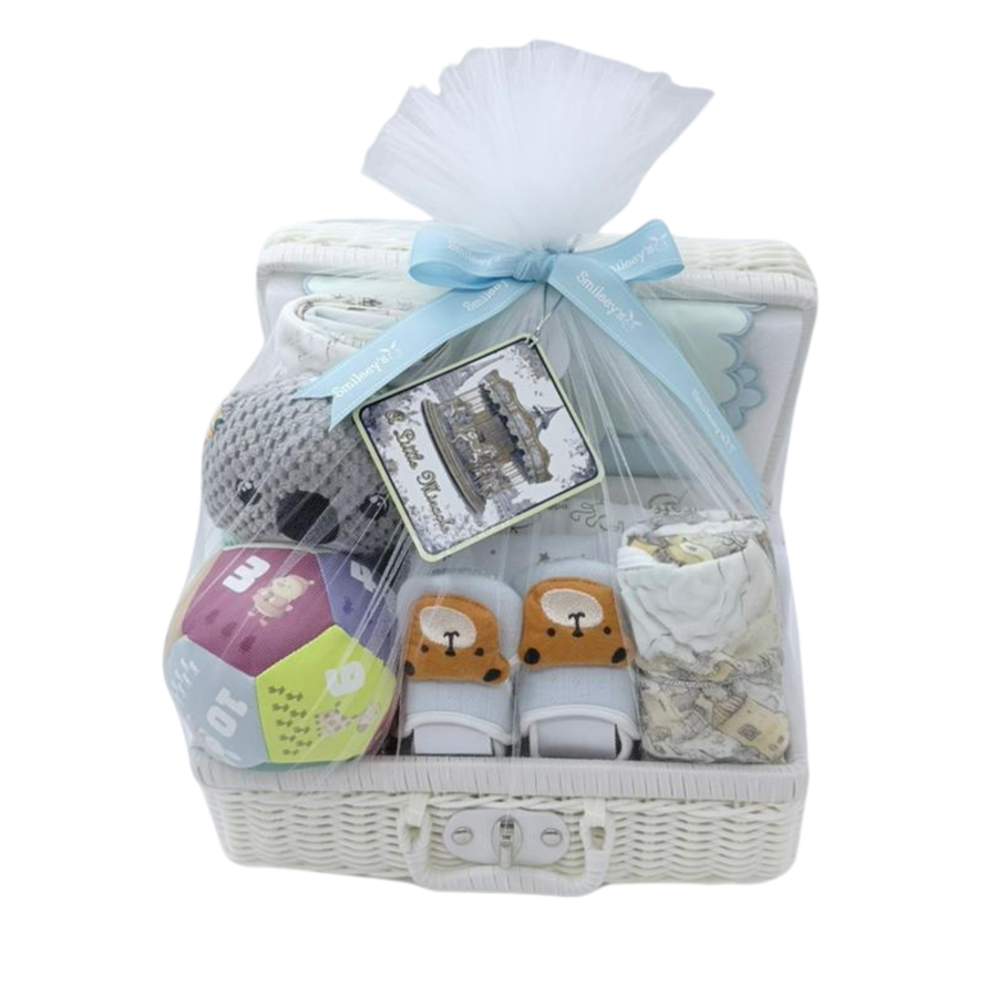 Smileey's Newborn Gift Box - Boy Blue Design