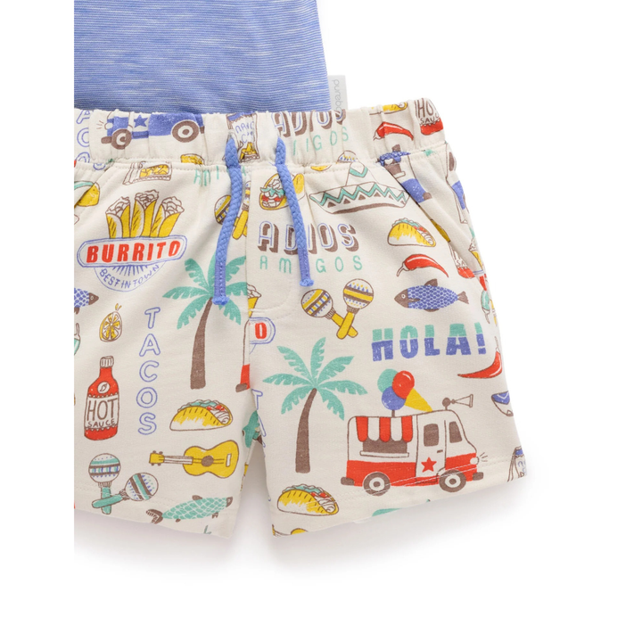 Purebaby Fiesta Print Resort Set Organic