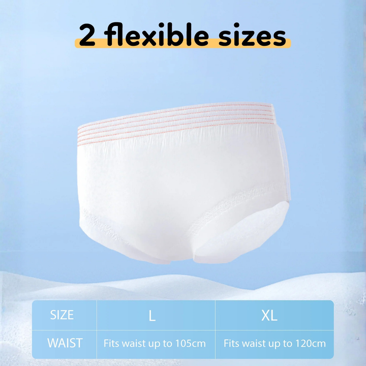 Bmama Maternity Disposable Hygiene Full Cotton Panties (5Pcs Set)