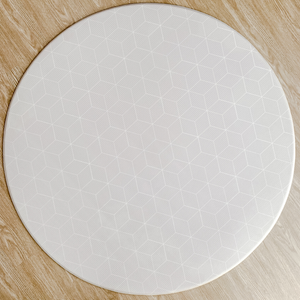GingerBubs Round Mat Rimba Mint Green