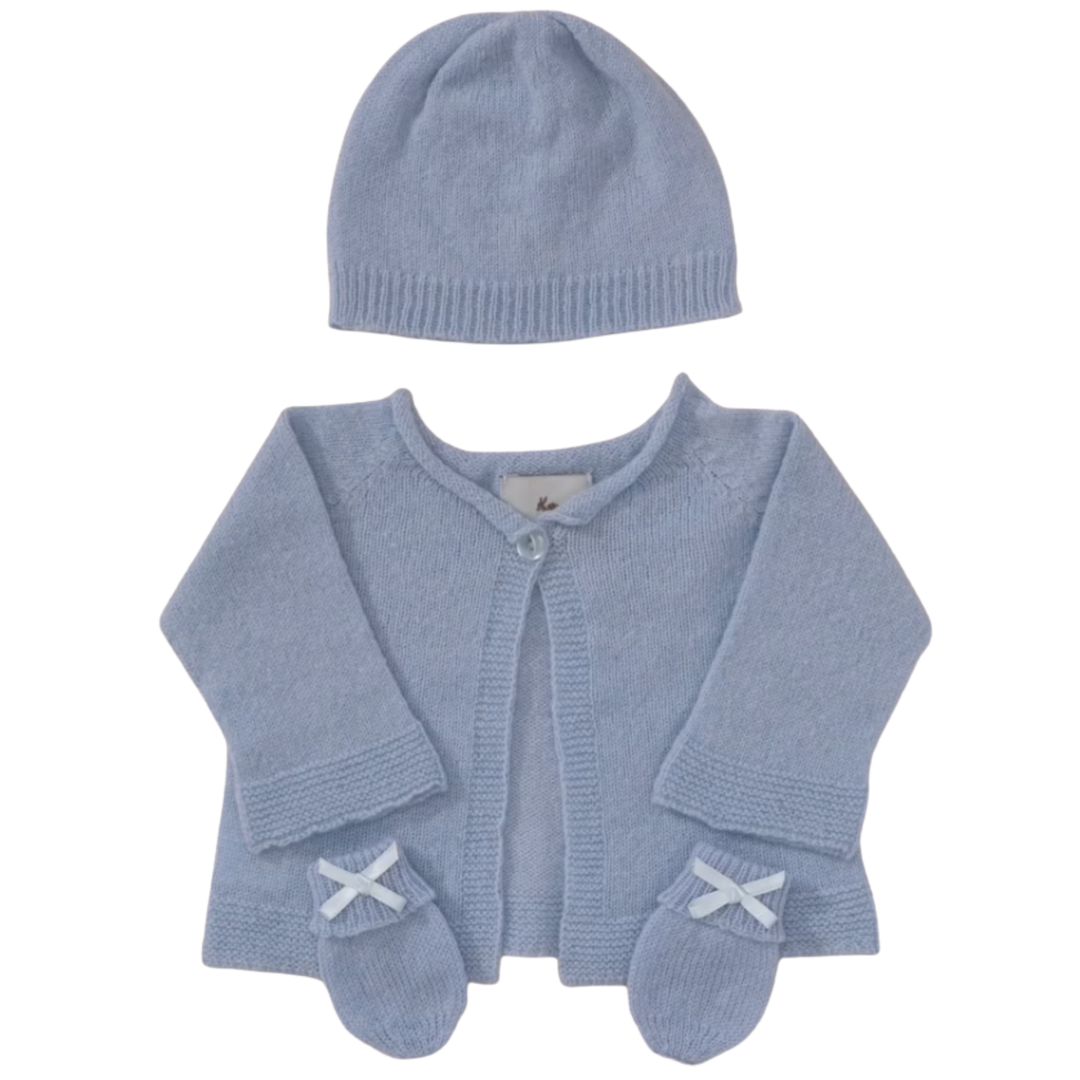 G.H. Hurt & Son Cashmere Baby Layette Gift Set