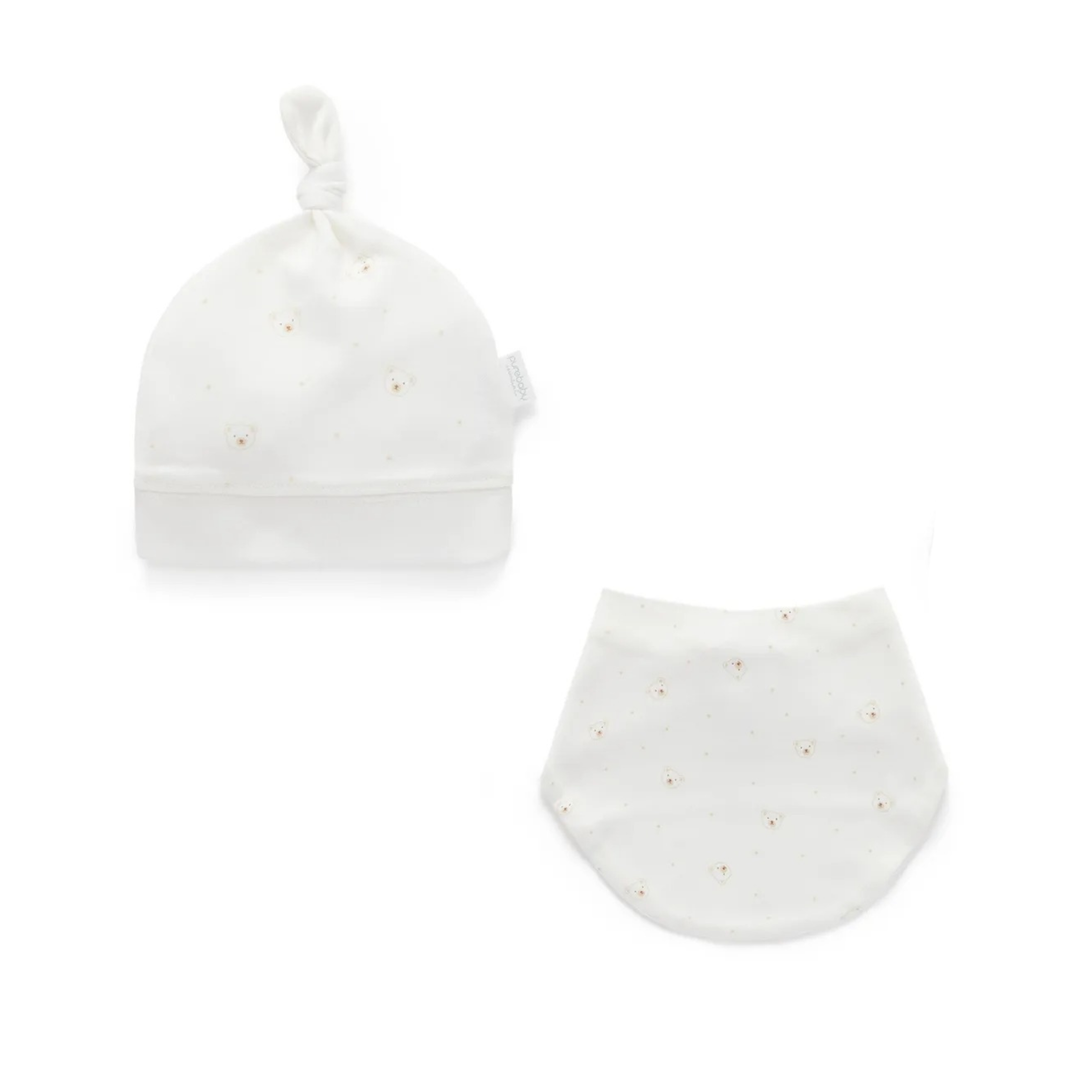 Purebaby Vanilla Bear Welcome Baby Pack Organic