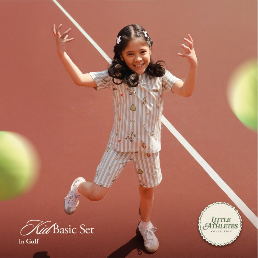 Koobicles Tencel Little Athletes In Golf Basic Kid Set