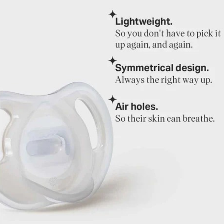 Tommee Tippee Ultra Light Silicone PK2 Soother