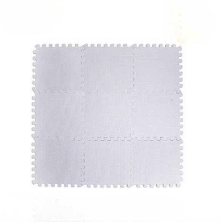 Sunny Tales 9 Pieces 12" Anti Bacterial Puzzle Baby Mat - Plain