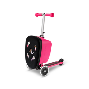 Micro Scooter Luggage Junior Velcro Pink