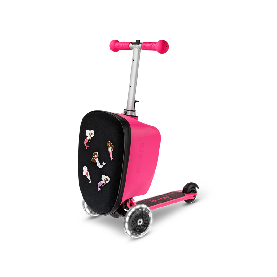 Micro Scooter Luggage Junior Velcro Pink