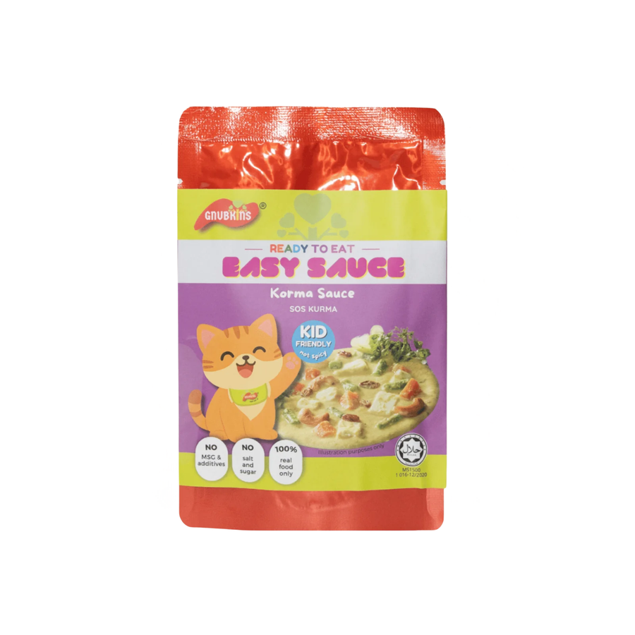 Gnubkins Ready To Eat Korma Sauce 80G
