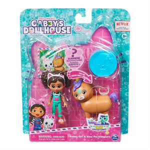 Gabby's Dollhouse Cat-tivity Pack - Gabby Girl & Kico the Kittycorn design