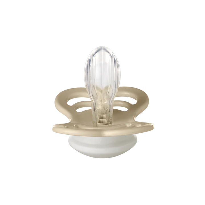 BIBS 2 Pack Supreme Latex Pacifier (Glow in the Dark)