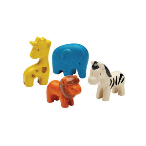 PlanToys Wild Animals Set of four figures
