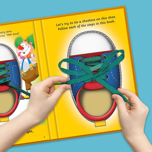 I Can Tie My Own Shoelaces open at the integral practice shoe and lace