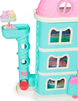 The Cat-A-Vator delivery tower on Gabby's Purrfect Dollhouse
