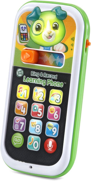 LeapFrog Ring & Record Learning Phone, angled view