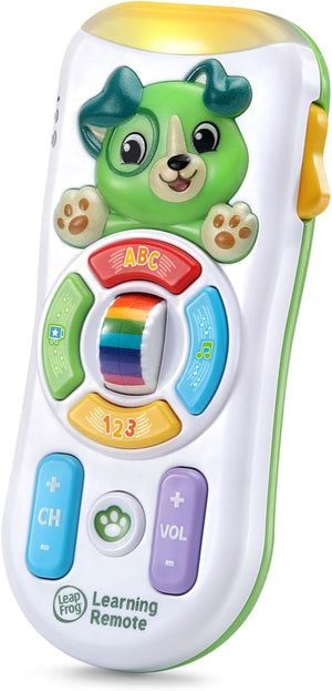 LeapFrog Channel Fun Learning Remote, angled view of the buttons