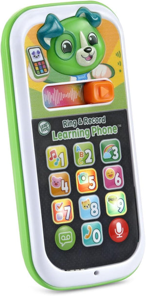 LeapFrog Ring & Record Learning Phone, button detail