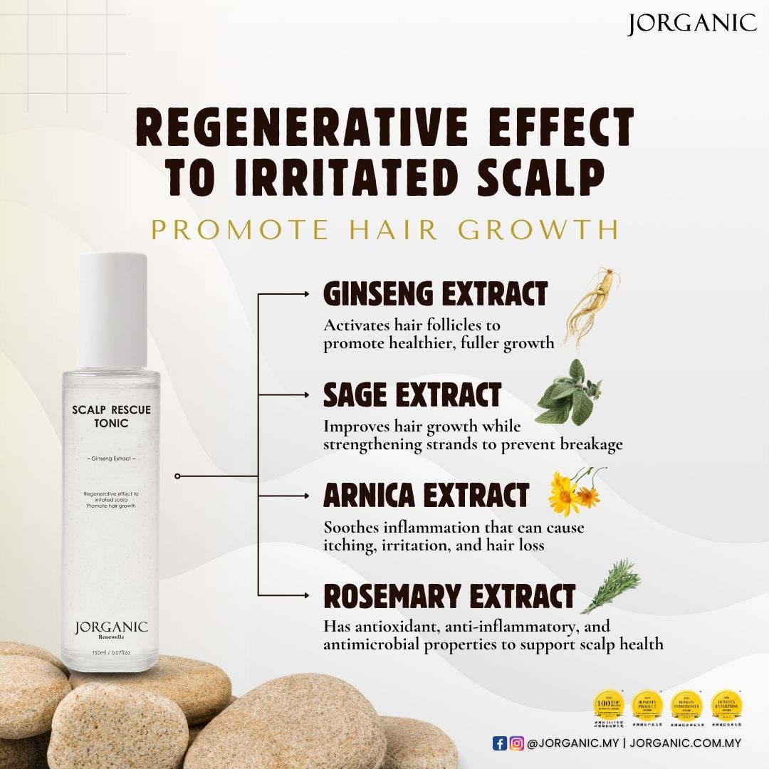 Jorganic Renewelle Scalp Rescue Tonic 150ml