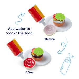 Melissa & Doug Flip & Fry Grill Play Set with Color Changing Water WOW!
