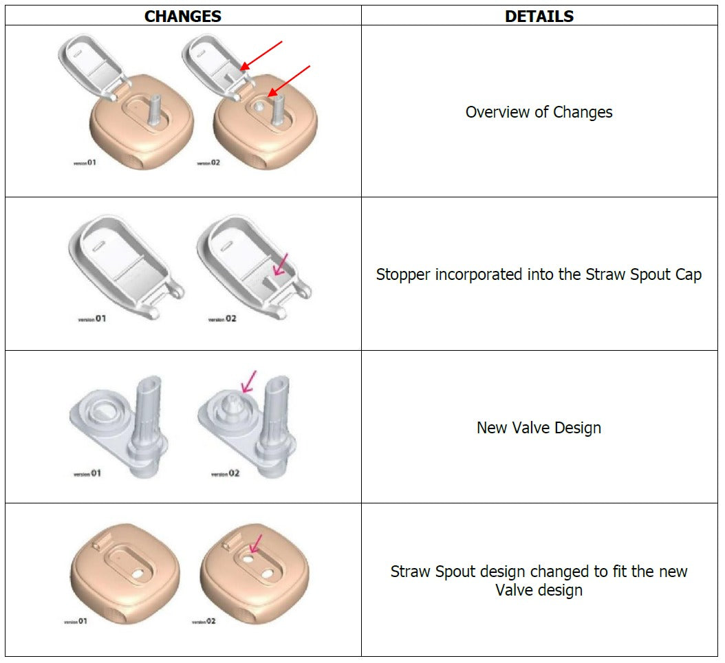 Hegen Straw Replacement Set (2-pack)-V2