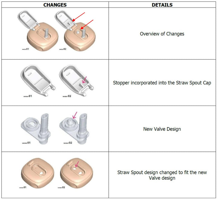 Hegen Straw Replacement Set (2-pack)-V2