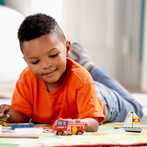 Melissa & Doug Vehicles Chunky Puzzle - 9 Pieces