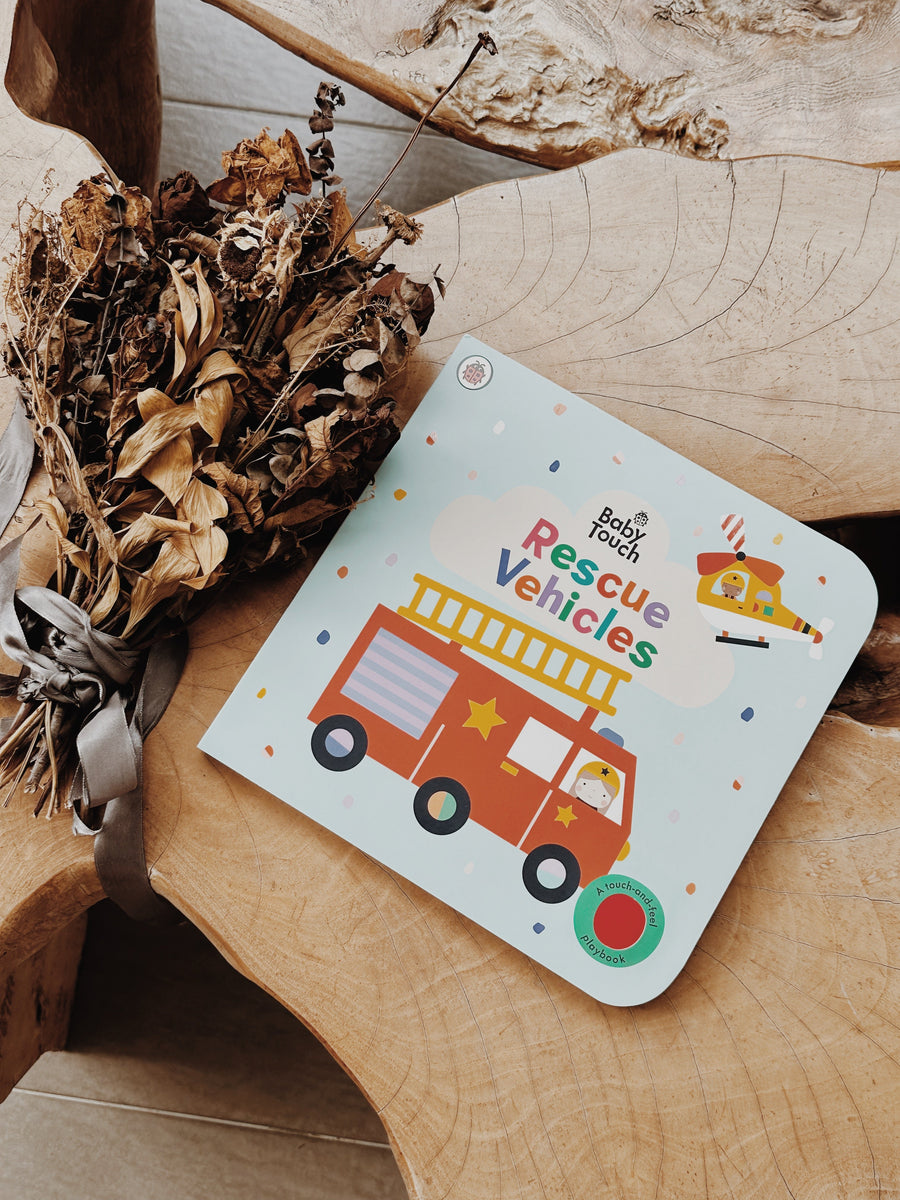 Baby Touch: Rescue Vehicles board book by Ladybird