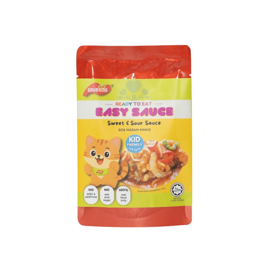 Gnubkins Ready To Eat Sweet & Sour Sauce 80G