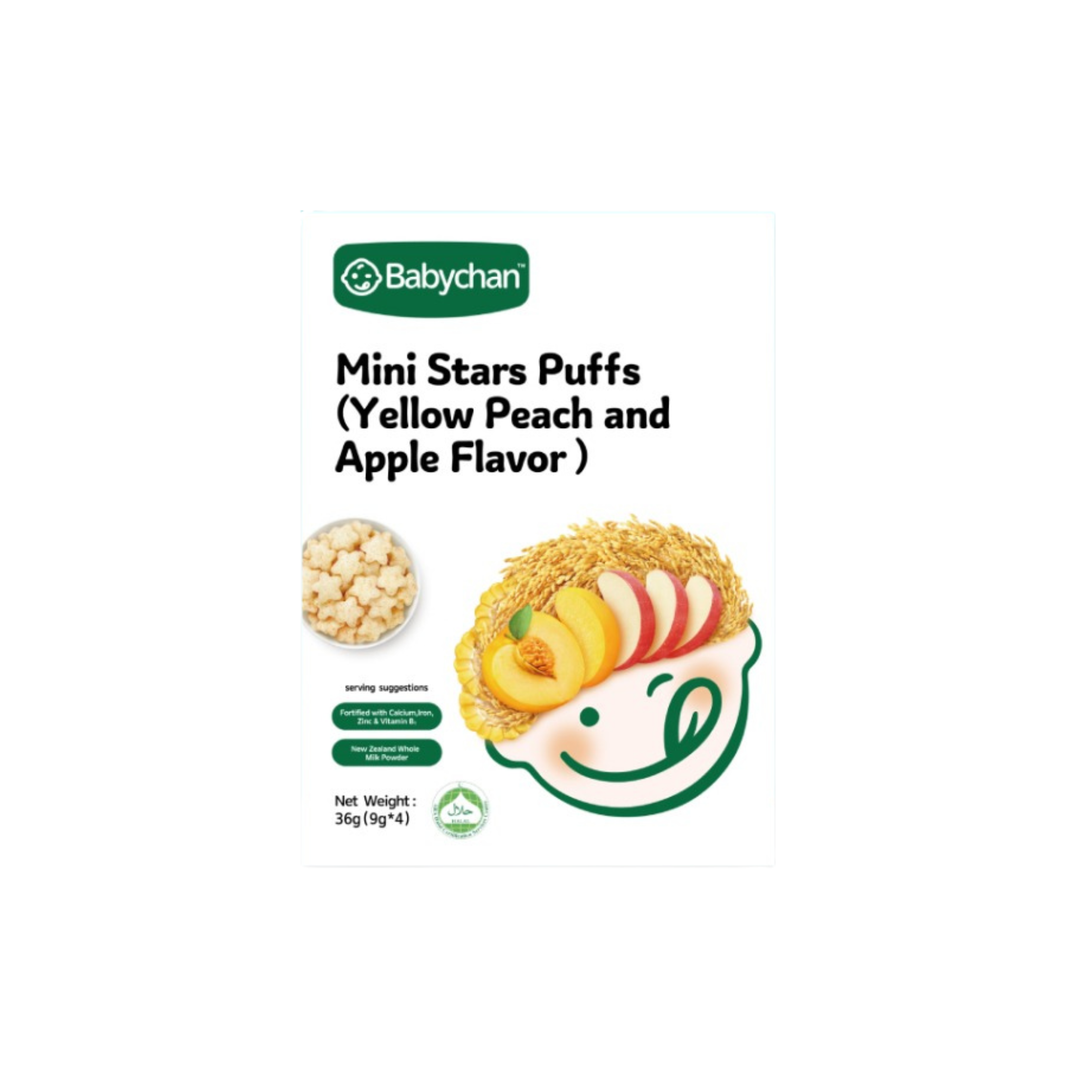 Baby Chan Puff Snacks 12x36g