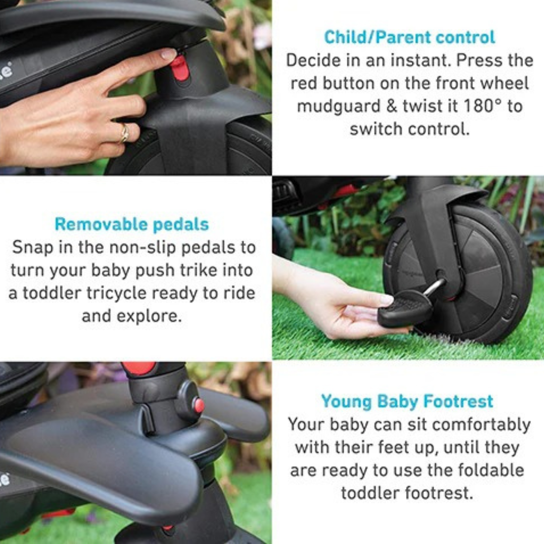 SmarTrike SmartFold 7 in 1 Trike 500 (Black)